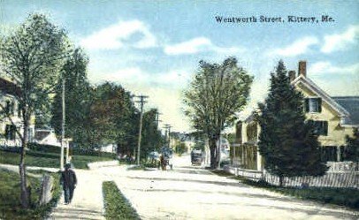 Wentworth St. in Kittery, Maine