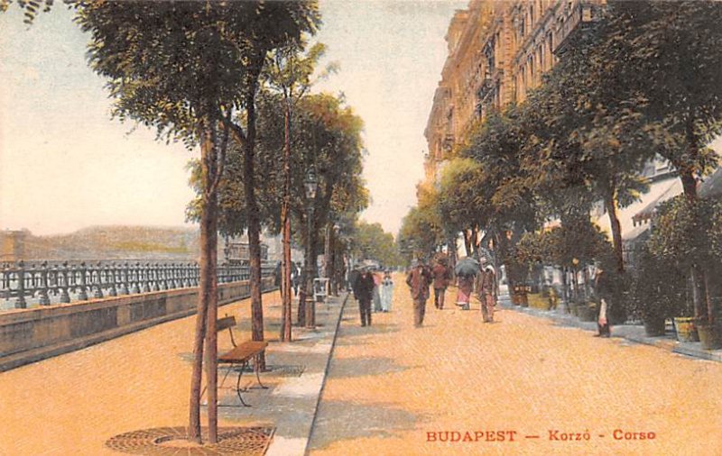 Korzo Corso Budapest Republic of Hungary Unused 