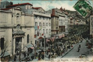 CPA Toulon Le Marche ,cours Lafayette FRANCE (1095984)