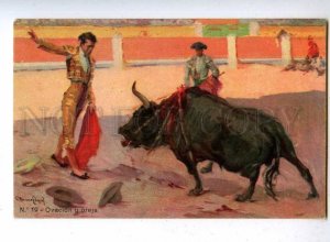 187558 SPAIN CORRIDA Matador BULL FIGHT by LLOPIS Vintage #19