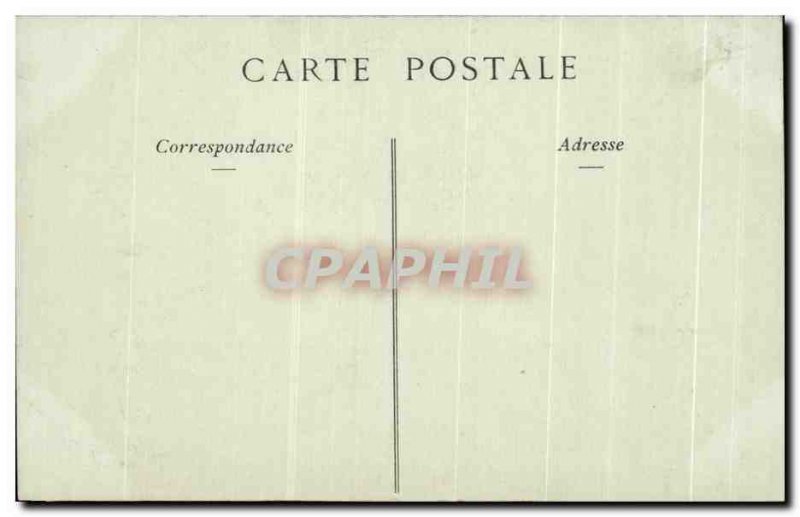Old Postcard Cathedral Chartres Pilasters the Royal Portal