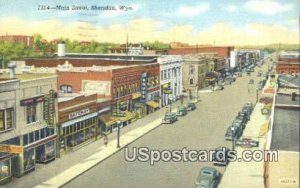 Main Street - Sheridan, Wyoming WY  