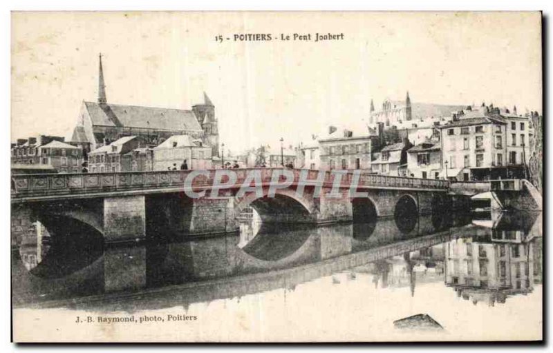 Old Postcard Poitiers Joubert