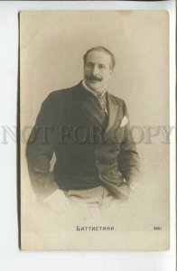440152 Mattia BATTISTINI Italian OPERA Singer Vintage postcard PHOTO