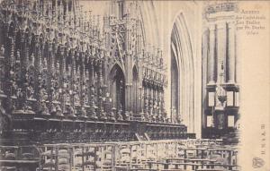 Belgium Anvers La Cathedrale Les Stalles par Fr Durlet