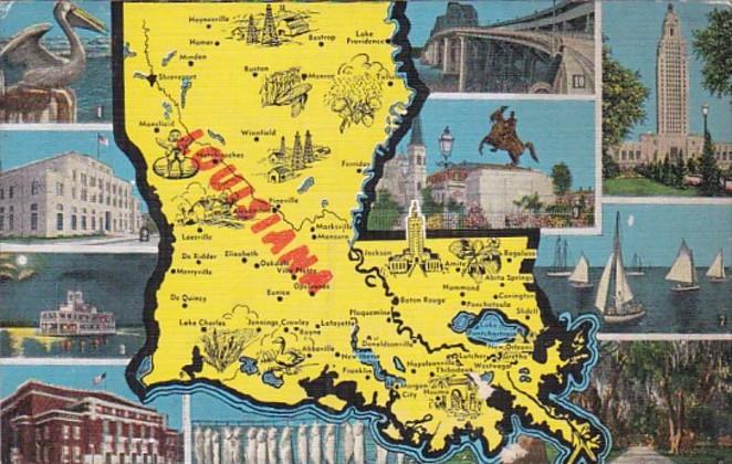 Map Of Louisiana