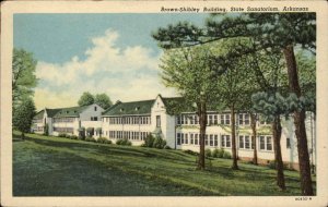 Booneville Arkansas AR State Sanatorium Tuberculosis Vintage Postcard