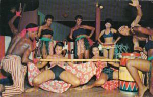 Jamaica Natives Doing The Limbo