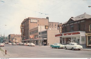 CORNWALL, Ontario, Canada, PU-1962; Second Street looking East