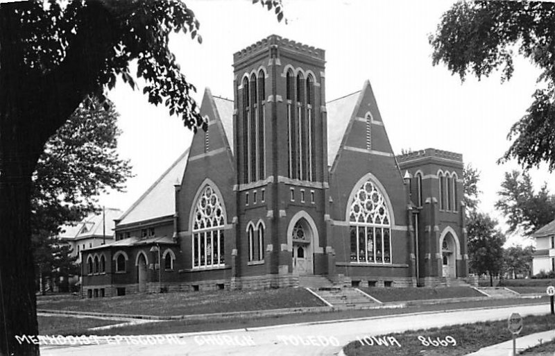 Methodist Episcopal Church real photo Toledo, Iowa