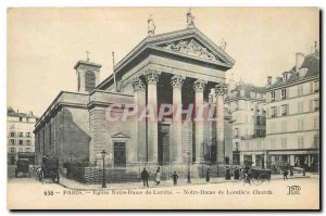 Old Postcard Paris Church of Our Lady of Loreto