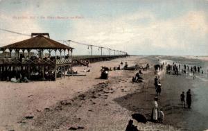 Ocaen City, NJ The Finest Beach in the World c1909 Vintage Postcard F19