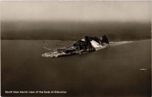 CPA Gibraltar-South East Aerial view of the Rock of Gibraltar (320745)