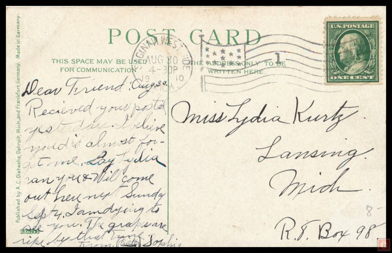 Post Office, Saginaw, Mich