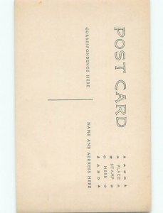 Old rppc BUILDING SCENE Architecture Postcard AB0929