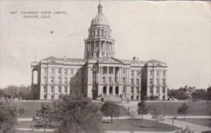 State Capitol Building Denver Colorado 1909