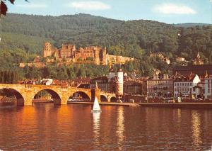 BR91412 heidelberg alte brucke und schloss germany