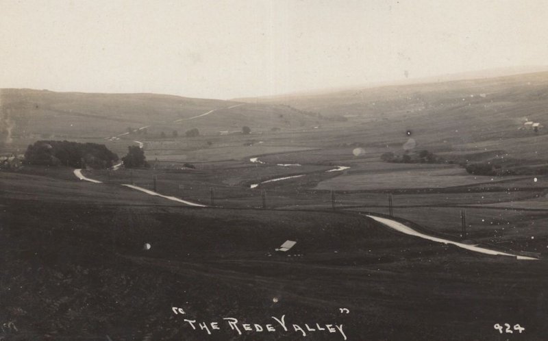 Rede Valley Otterburn Northampton Real Photo Postcard