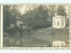 old rppc NICE VIEW Versailles France i3316