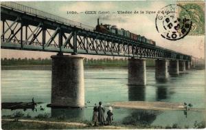 CPA GIEN - Viaduc de la ligne (271107)