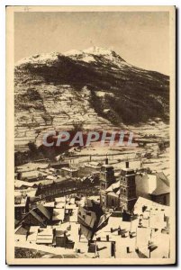 Old Postcard Briancon General view and Mount Procel