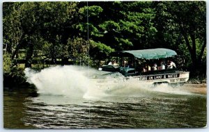 Postcard - Spectacular Re-Entry, Duck Style - Wisconsin Dells, Wisconsin