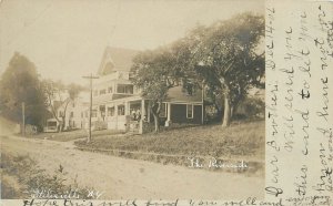 Postcard RPPC Stilesville  New York Delaware County C-1910 Riverside 23-6048