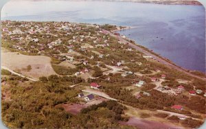 Regina Beach Long Lake SK Saskatchewan Aerial Unused Postcard F30