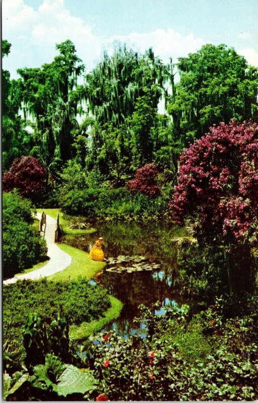 Princess Flower Royalty Bloom Florida Cypress Gardens FL Postcard UNP VTG Unused 