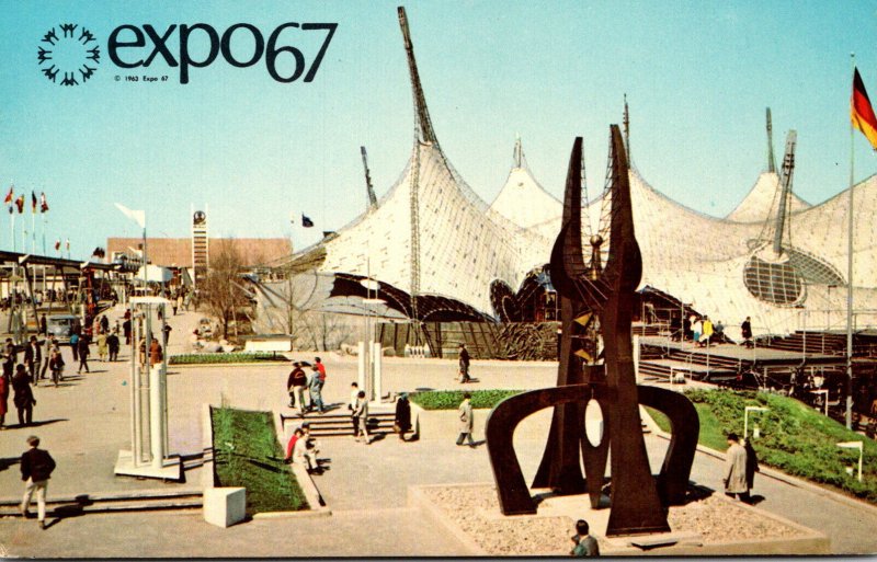 Canada Montreal Expo67 Pavilion Of Federal Republic Of Germany 1967