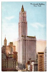 Antique Woolworth Building, Unused, New York City, NY Postcard