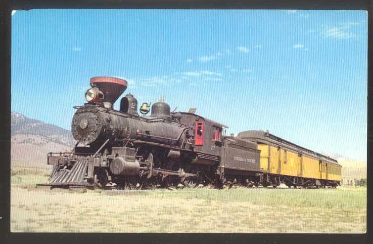 Virginia & Truckee Train Carson City Nevada NV, Chrome