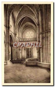 Postcard Abbey of Peter Vire Church Nave