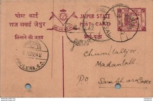 Jaipur Postal Stationery Phulera cds losal cds