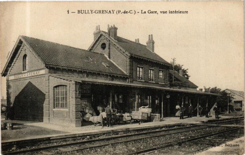 CPA BULLY-Grenay-La Gare vue intérieure (268482)
