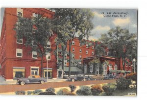 Glen Falls NY Postcard 1930-1950 The Queensbury Hotel