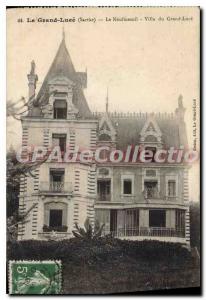 Old Postcard The Grand Luce Sarthe Neufmesnil Villa Grand Luce