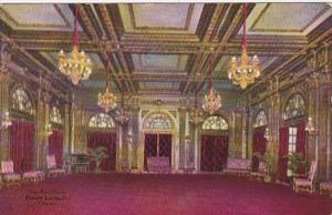 Illinois Chicago Hotel La Salle The Red Room 1920