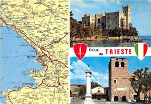 BC60160 Maps Cartes geographiques Trieste