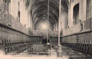 Choeur de l'Abbaye de la Chaise Dieu,France BIN