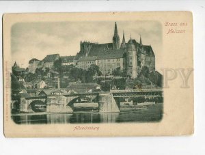 3053449 GERMANY GRUSS Meissen Albrechtsburg Vintage PC