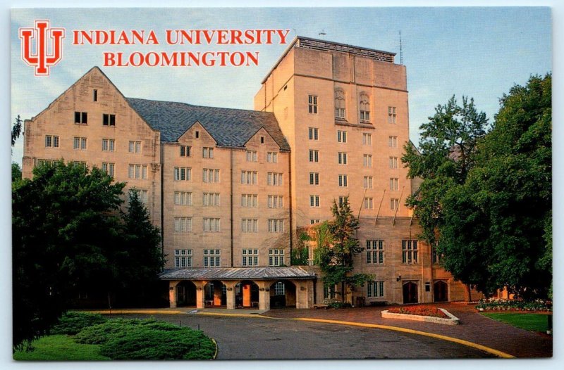 3 Postcards INDIANA UNIVERSITY, Bloomington IN~ Assembly Hall, Dorm, Union 4x6