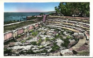 lebanon, BYBLOS GEBAL, Amphitheatre (1950s) RPPC