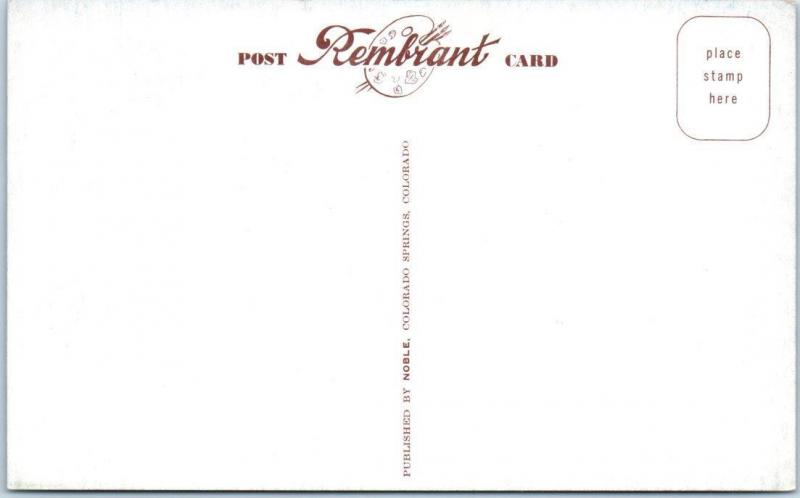 GREETINGS from CANUTILLO, Texas  TX   Man on Horseback      Postcard