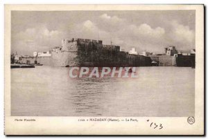 Old Postcard Mazagan Port