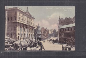 NEW SOUTH WALES,SYDNEY,BRIDGE ST., THE EXCHANGE, 1907 ppc. used South Australia