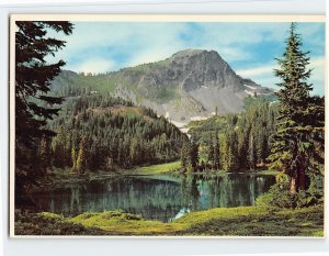 Postcard Park Lake And Chikamin Ridge, Alpine Lakes Wilderness Area, Washington