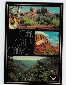 Postcard Oak Creek Canyon, Northern Arizona