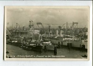 3131519 GERMANY HAMBURG ships OCEANA & WILHELM GUSTLOFF