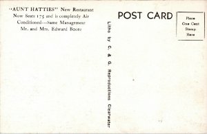 Postcard Aunt Hatties Restaurant in St. Petersburg, Florida~134081